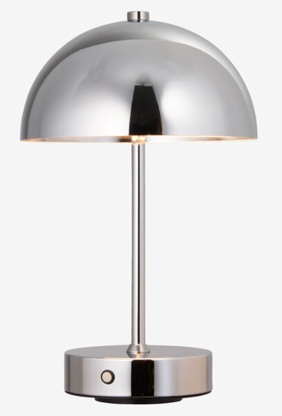 Lampa na baterie KENT Ś16xW26cm chrom