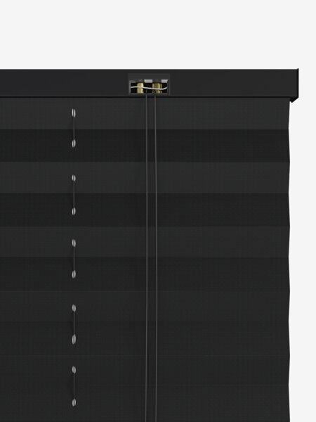 Plisségardin SLOTSHOLMEN 80x130 cm sort