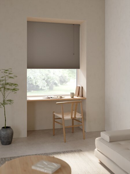 Plisségardin mørklægning LOSNA 80x130cm sand