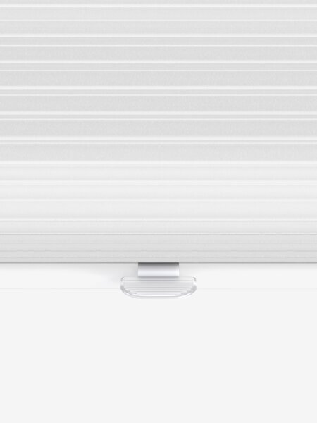 Plisségardin ENDELAVE 100x160cm hvit trådløs