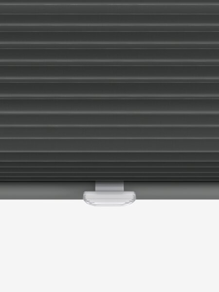 Plisségardin mörkläggande ALS 110x160cm grå trådlös