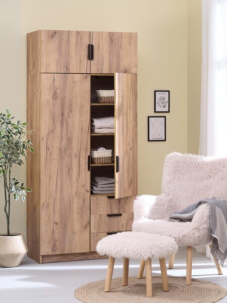 Top cabinet JENSLEV 96x40 2 doors oak colour