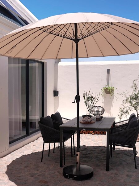 Market parasol LAMMEHAVE D270 beige