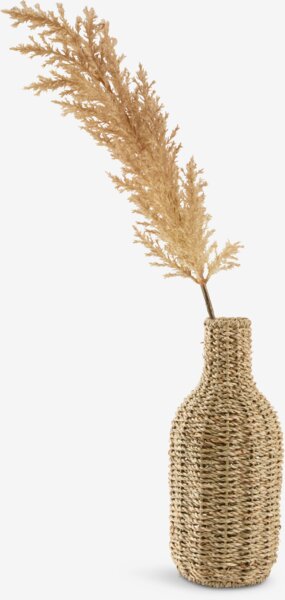 Vase KRESTOFF D15xH31cm rattan