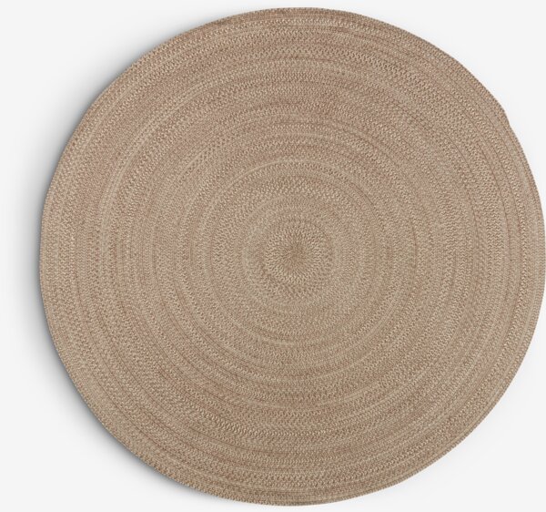 Rug MASKROS D160 taupe/beige