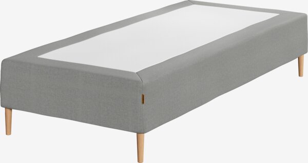Boxmadras 90x200cm DINGLA grå-23 Medium