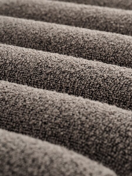 Bench BISLEV dark sand fabric