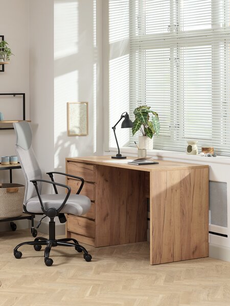 Office chair BILLUM grey mech/black