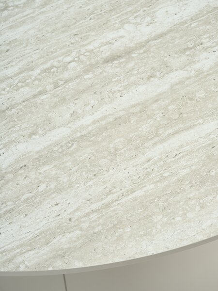 Tavolo da pranzo KLIPLEV Ø120 cm color travertino/beige