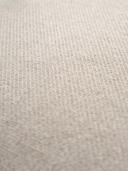 Dining chair THORUP beige fabric/oak colour