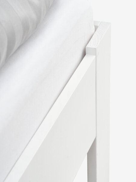 Cadre de lit OLSKER 140x190 blanc