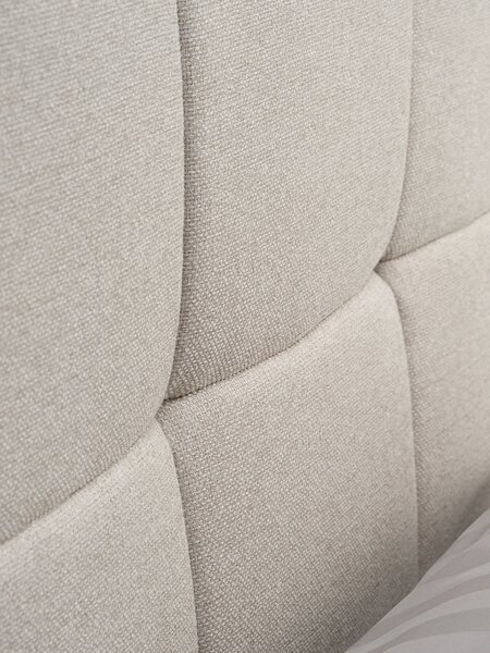 Struttura letto VEMMELEV 90x200 cm tessuto beige