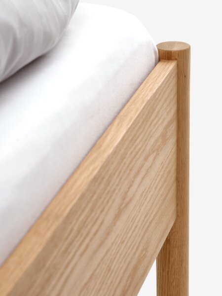 Bed frame STUBBERUP Single Oak