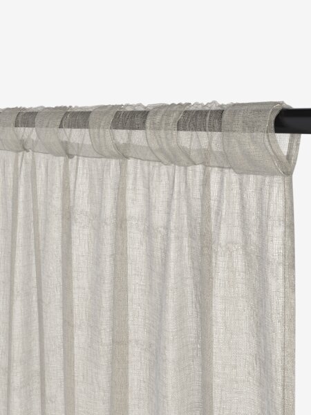 Vorhang UNNEN 1x140x300 Leinen-Look sand
