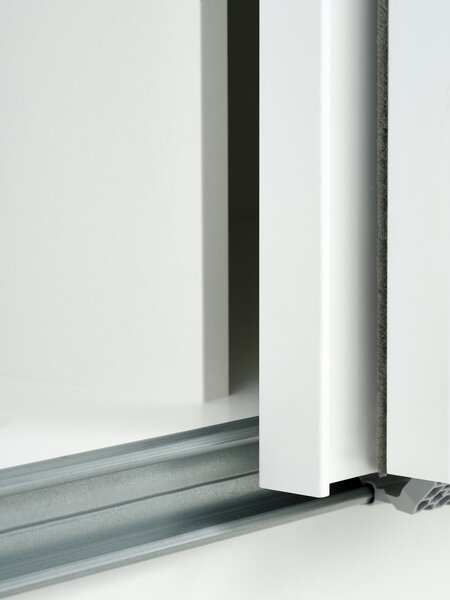 Wardrobe RABERG 150x200 w/mirror white