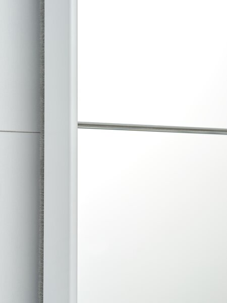 Wardrobe RABERG 150x200 w/mirror white