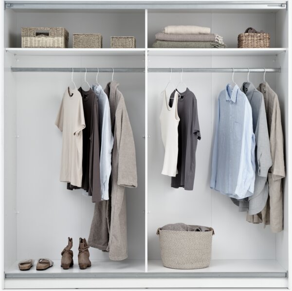Wardrobe RABERG 200x200 white