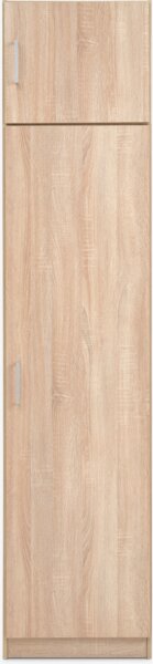 Meuble haut FANDRUP 50x41 1 porte couleur chêne clair