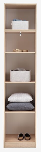 Meuble haut FANDRUP 50x41 1 porte couleur chêne clair