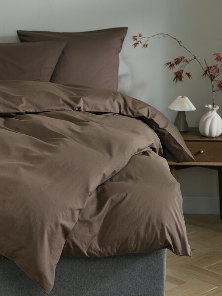 Parure de lit ELLEN 160x210 brun