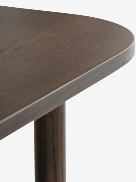 Coffee table LYNGVIG 60x110 1 shelf dark oak