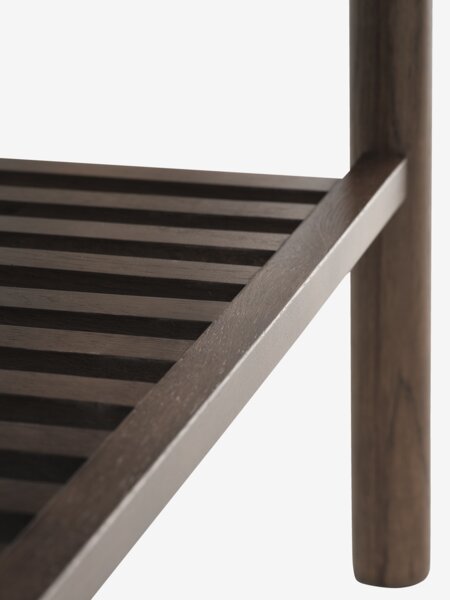 Coffee table LYNGVIG 60x110 1 shelf dark oak