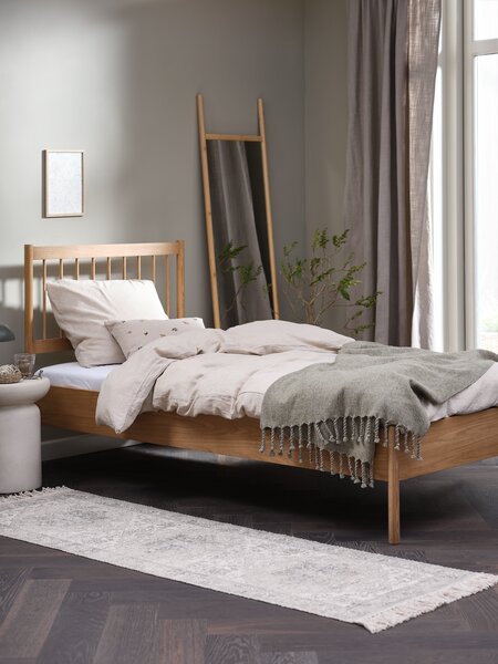 Bed frame STUBBERUP Single Oak
