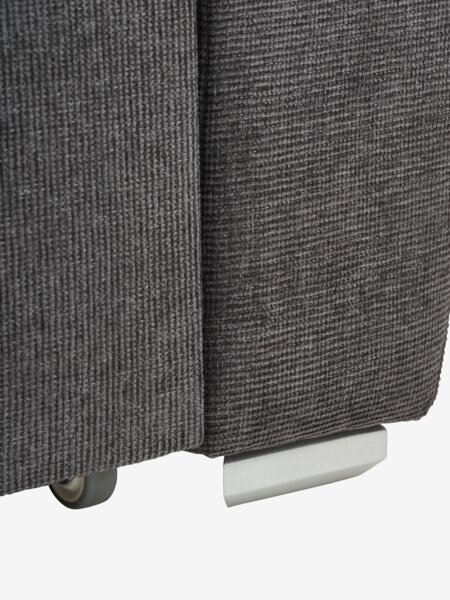 Sovesofa VEJLBY 3-seter mørk grå stoff