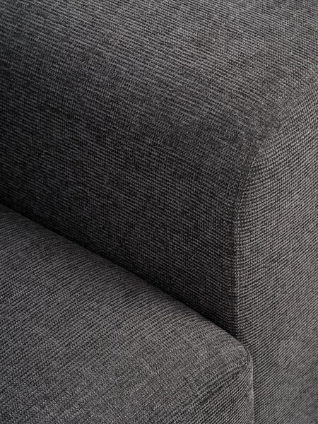 Sovesofa VEJLBY 3-seter mørk grå stoff