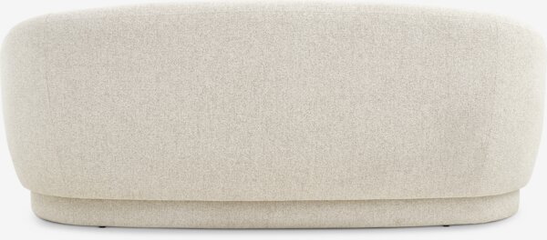 Sofa ANDRUP 3 seater oval beige