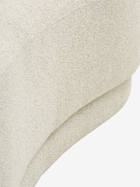 Sofa ANDRUP 3 seater oval beige