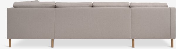 Sofa HELLERUP corner chaise right beige