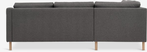 Sofa HELLERUP open-end left grey