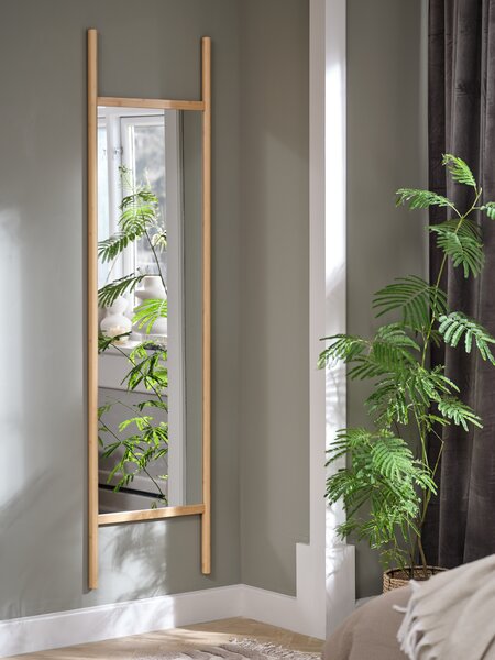 Miroir sur pied NORRING 48x180 bambou