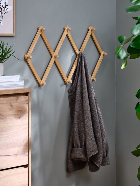 Garderobe VANDSTED 10 Haken bambus