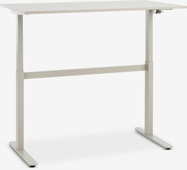 Birou reglabil LUNDTOFT 70x130 bej