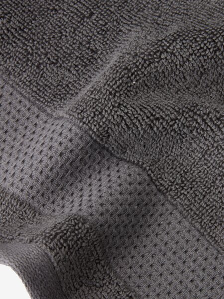 Badetuch NORA 70x140cm anthrazit grau