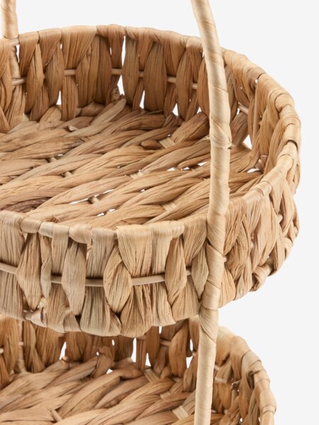 Vassoio a 2 livelli TUREHOLM Ø16xH31 cm naturale