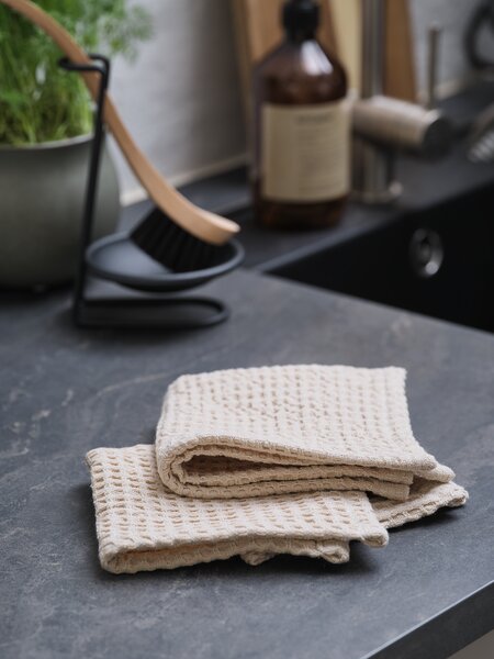 Dishcloth EVIN W28xL28cm pack of 2 beige