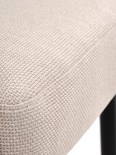 Sedia SOTTRUP tessuto beige/nero