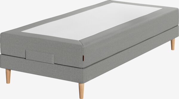 Elevationsseng 90x210cm JOSELVA grå-23 Medium