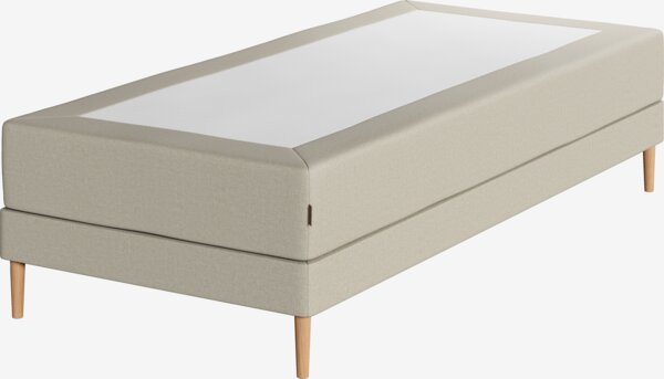 Elevationsseng 90x200cm KUPELVA sand-91 Medium
