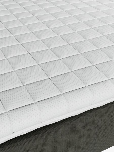 Boxmadras 90x200cm SUMELVI + MURU sort-06 Meget fast