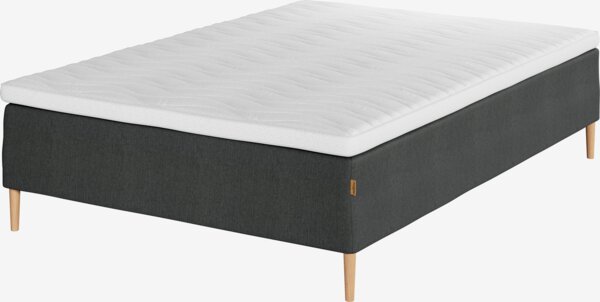 Runkopatja 140x200cm KVENNA harmaa-40 + TOSEN keskikova