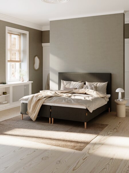 Runkopatja 160x200cm MJELLA harmaa-40 + EKSO kova