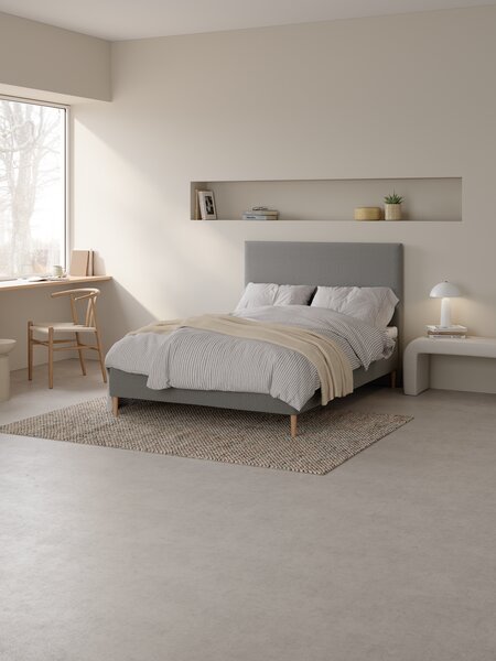 Rammemadrass 140x200 DINGLA + MURU grå-23 Medium