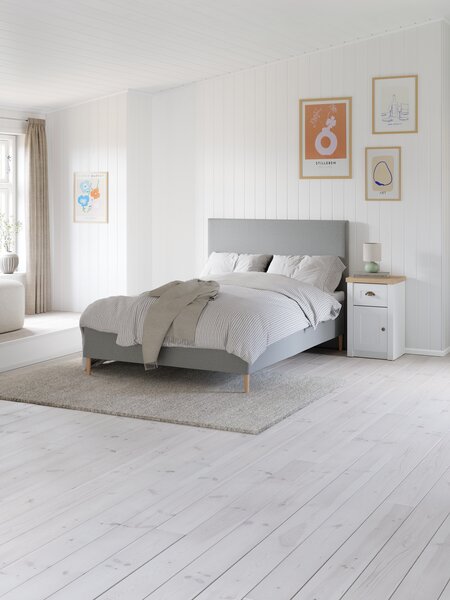 Runkopatja 140x200cm MJELLA harmaa-23 + MURU kova