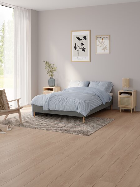 Rammemadrass 140x200 SKAUPA + FLYA grå-33 Medium