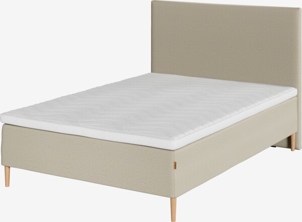 Boxmadras 140x200cm KVENNA + TOSEN sand-91 Medium