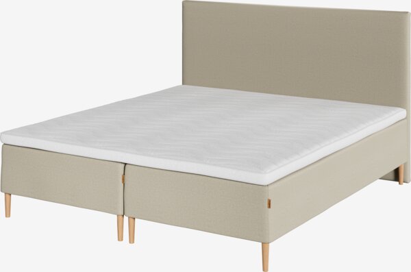 Runkopatja 160x200cm KVENNA hiekka-91 + TOSEN keskikova